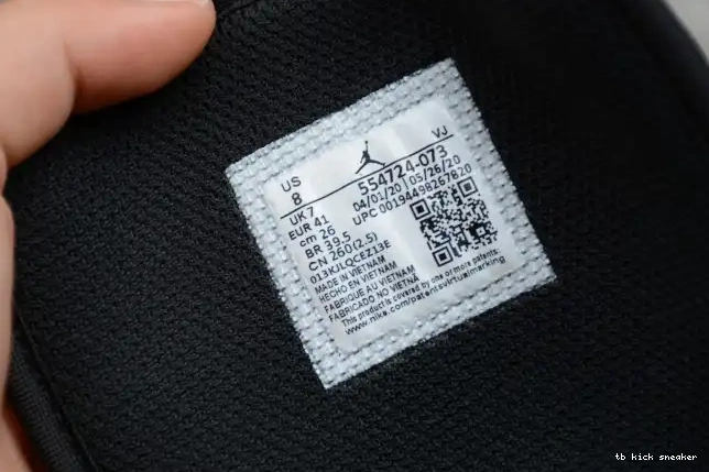 Rep TBK AIR White Mid 1 554724-073 Jordan Shadow 0405